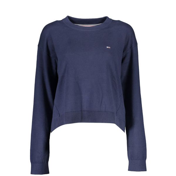 Tommy Hilfiger TOMMY HILFIGER WOMEN'S BLUE SWEATER