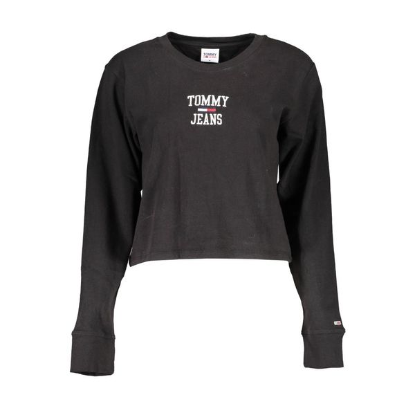 Tommy Hilfiger TOMMY HILFIGER WOMEN'S LONG SLEEVE T-SHIRT BLACK