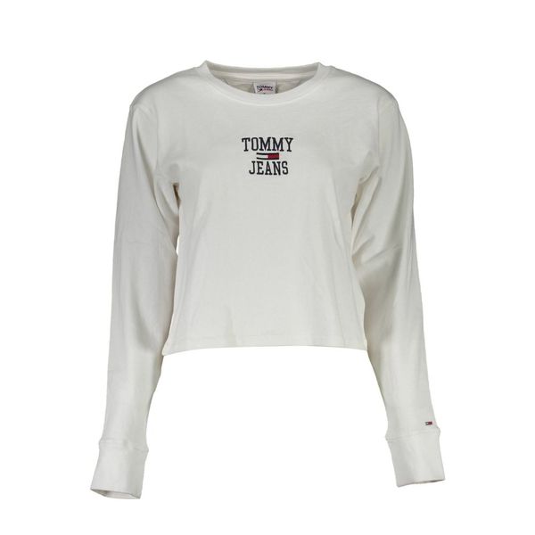 Tommy Hilfiger TOMMY HILFIGER WOMEN'S LONG SLEEVE T-SHIRT WHITE