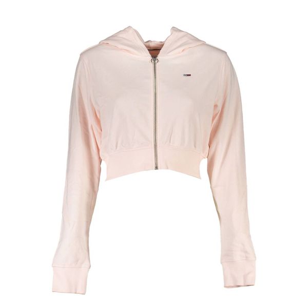 Tommy Hilfiger TOMMY HILFIGER WOMEN'S PINK SWEATSHIRT