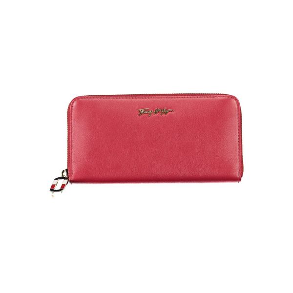 Tommy Hilfiger TOMMY HILFIGER WOMEN'S RED WALLET