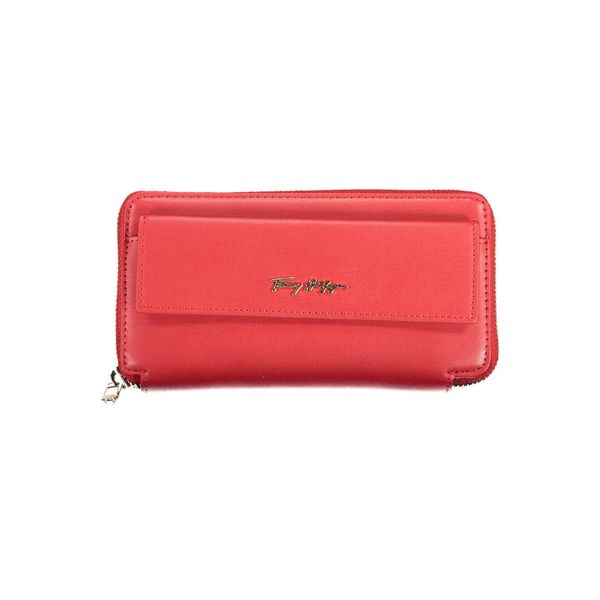 Tommy Hilfiger TOMMY HILFIGER WOMEN'S RED WALLET