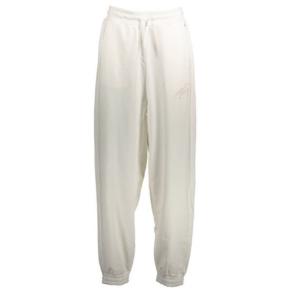 Tommy Hilfiger TOMMY HILFIGER WOMEN'S WHITE TROUSERS