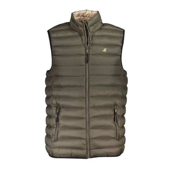 U.S. Grand Polo Club US GRAND MEN'S GREEN SLEEVELESS POLO