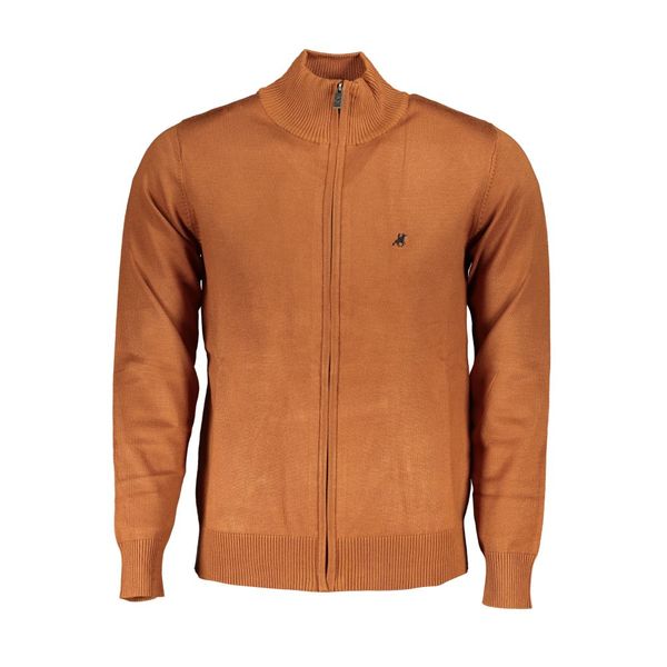 U.S. Grand Polo Club US GRAND POLO CARDIGAN MEN'S BROWN