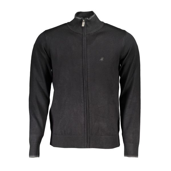 U.S. Grand Polo Club US GRAND POLO MEN'S BLACK CARDIGAN