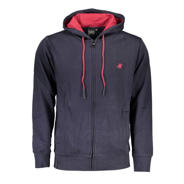 U.S. Grand Polo Club US GRAND POLO MEN'S BLUE SWEATSHIRT WITH ZIP