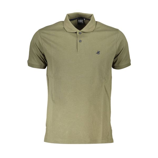 U.S. Grand Polo Club US GRAND POLO MEN'S GREEN SHORT SLEEVED POLO SHIRT