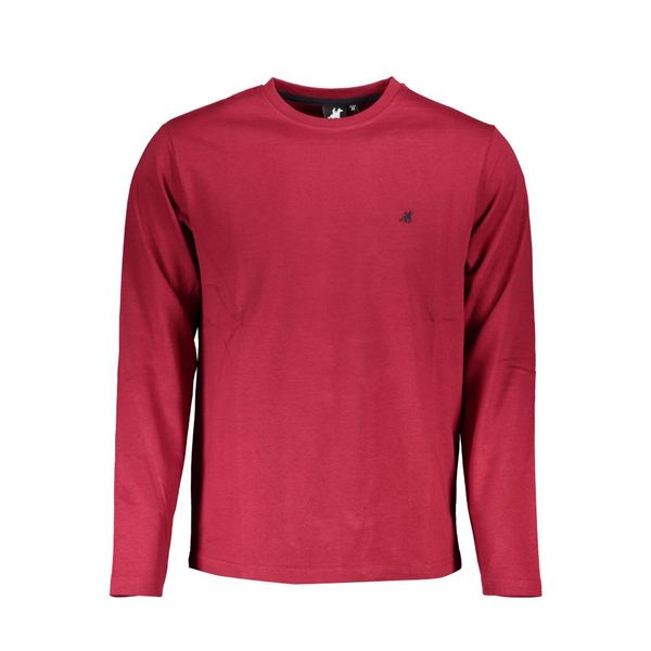 U.S. Grand Polo Club US GRAND POLO MEN'S LONG SLEEVE T-SHIRT RED