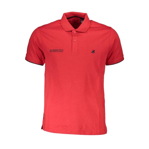 U.S. Grand Polo Club US GRAND POLO MEN'S POLO SHORT SLEEVE RED