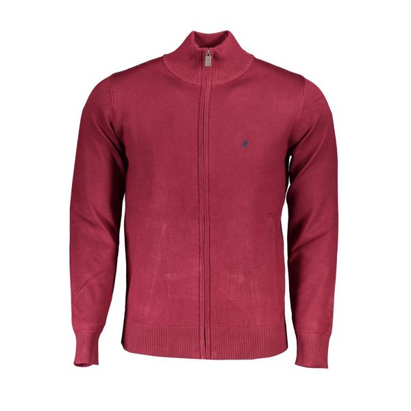 U.S. Grand Polo Club US GRAND POLO MEN'S RED CARDIGAN