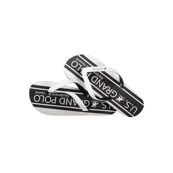 U.S. Grand Polo Club US GRAND POLO MEN'S SHOE SLIPPERS WHITE