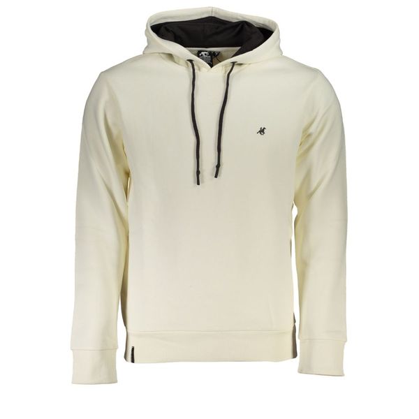 U.S. Grand Polo Club US GRAND POLO MEN'S WHITE ZIPLESS SWEATSHIRT