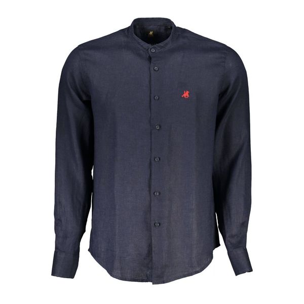 U.S. Grand Polo Club US GRAND POLO SHIRT LONG SLEEVE MAN BLUE