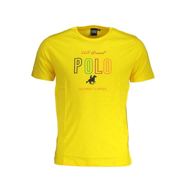 U.S. Grand Polo Club US GRAND POLO T-SHIRT SHORT SLEEVE MAN YELLOW