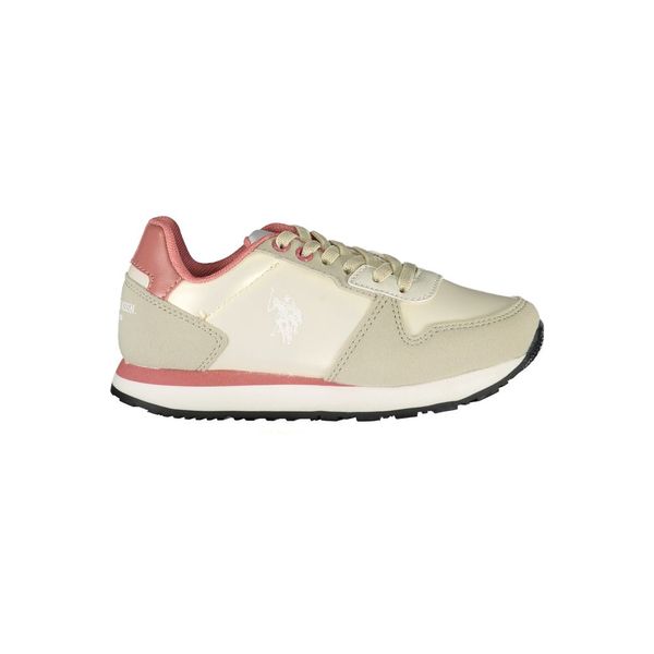 U.S. POLO ASSN. US POLO ASSN. BEIGE CHILDREN'S SPORTS SHOES