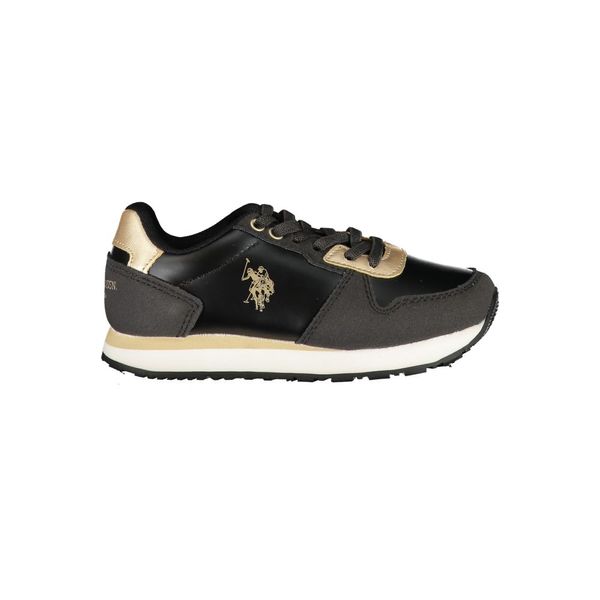 U.S. POLO ASSN. US POLO ASSN. BLACK CHILDREN'S SPORTS SHOES