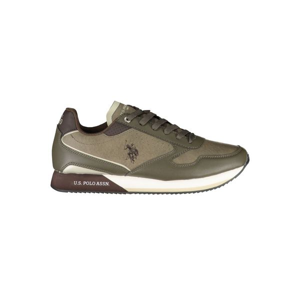 U.S. POLO ASSN. US POLO ASSN. BROWN MEN'S SPORTS SHOES