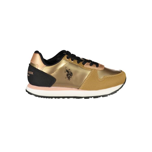 U.S. POLO ASSN. US POLO ASSN. GOLD CHILDREN'S SPORTS SHOES