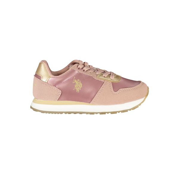 U.S. POLO ASSN. US POLO ASSN. PINK CHILDREN'S SPORTS SHOES