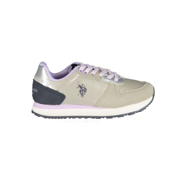 U.S. POLO ASSN. US POLO ASSN. SILVER SPORTS SHOES FOR CHILDREN