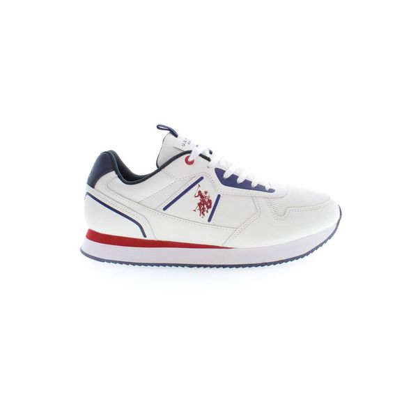 U.S. POLO ASSN. US POLO BEST PRICE WHITE MEN'S SPORTS SHOES