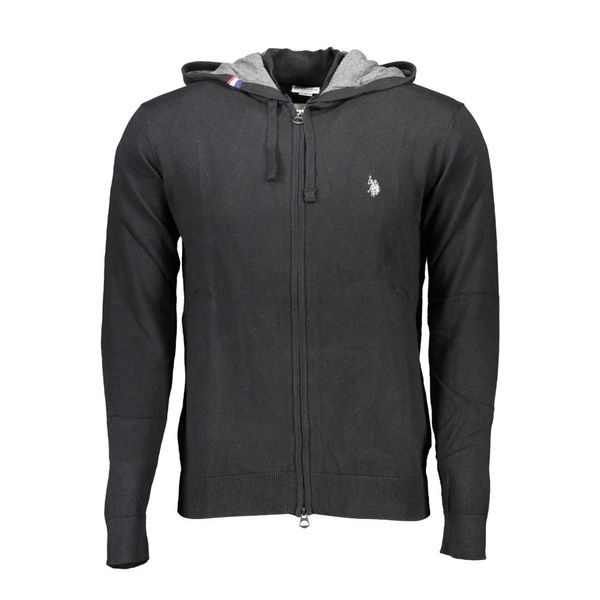 U.S. POLO ASSN. US POLO CARDIGAN MAN BLACK