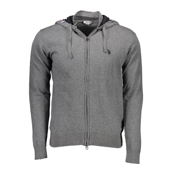 U.S. POLO ASSN. US POLO CARDIGAN MAN GRAY