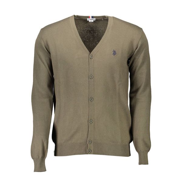 U.S. POLO ASSN. US POLO CARDIGAN MAN GREEN