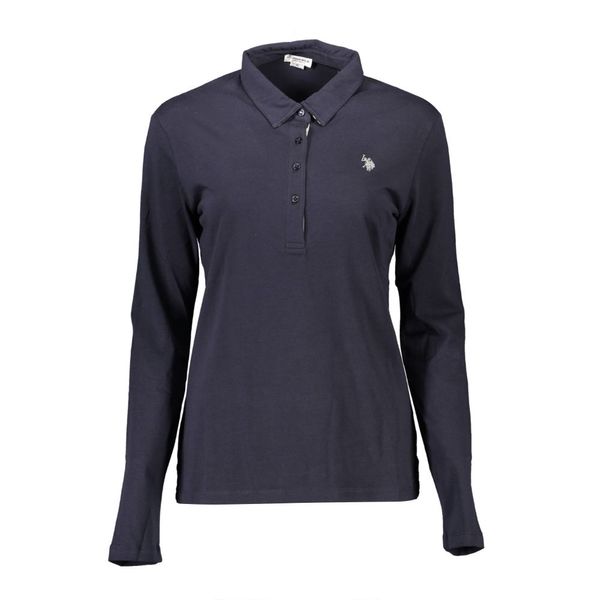 U.S. POLO ASSN. US POLO LONG SLEEVE POLO WOMAN BLUE