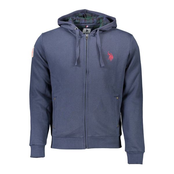 U.S. POLO ASSN. US POLO MEN'S BLUE SWEATSHIRT WITH ZIP