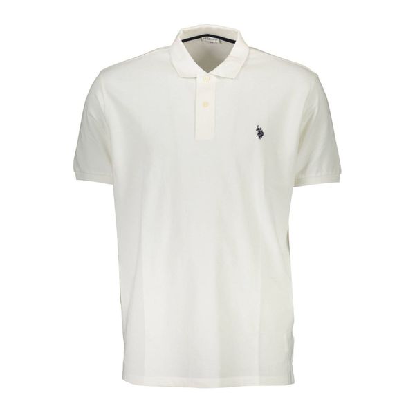 U.S. POLO ASSN. US POLO SHORT SLEEVE POLO SHIRT MAN WHITE