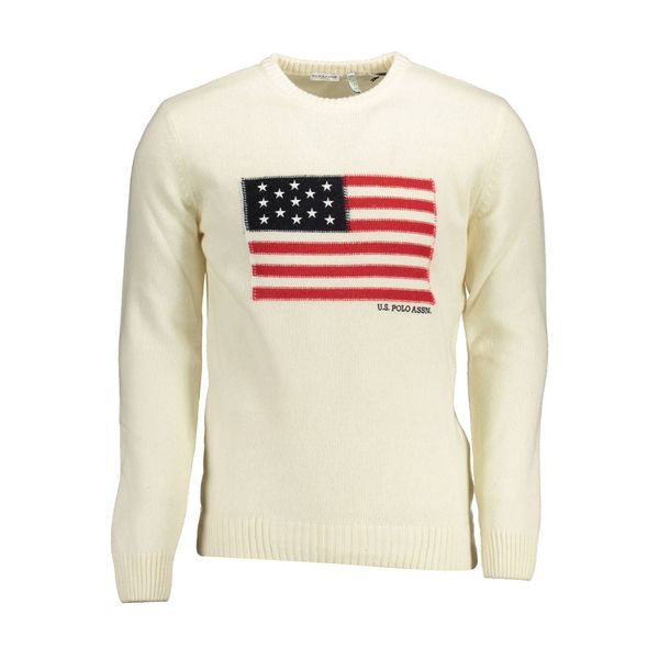 U.S. POLO ASSN. US POLO SWEATER MAN WHITE