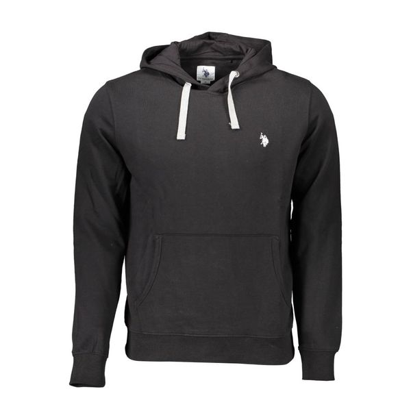 U.S. POLO ASSN. US POLO SWEATSHIRT WITHOUT ZIP MAN BLACK