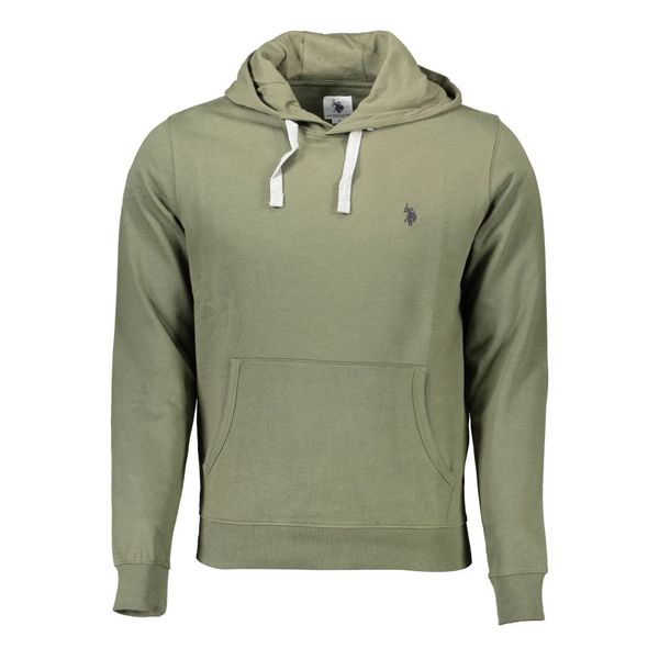 U.S. POLO ASSN. US POLO SWEATSHIRT WITHOUT ZIP MAN GREEN