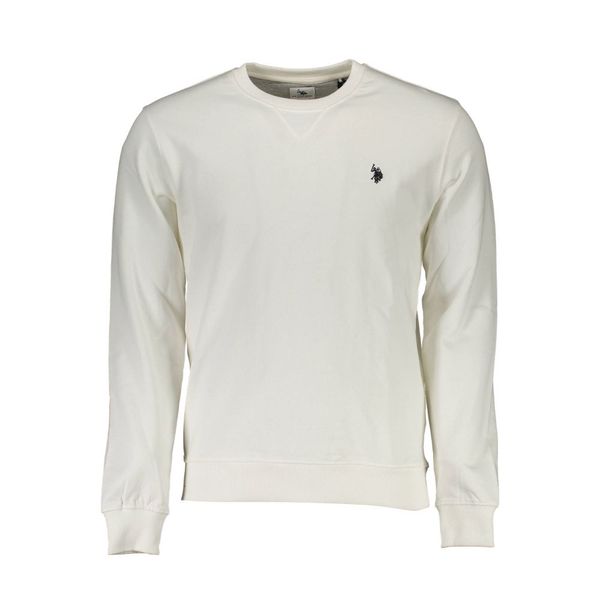 U.S. POLO ASSN. US POLO SWEATSHIRT WITHOUT ZIP MAN WHITE