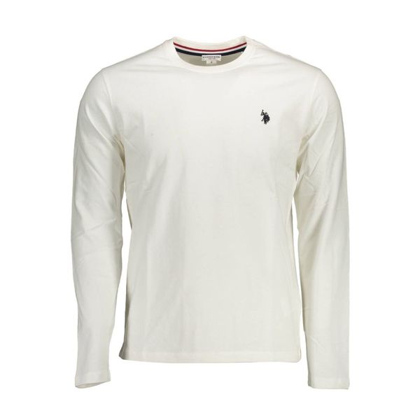 U.S. POLO ASSN. US POLO T-SHIRT LONG SLEEVE MAN WHITE