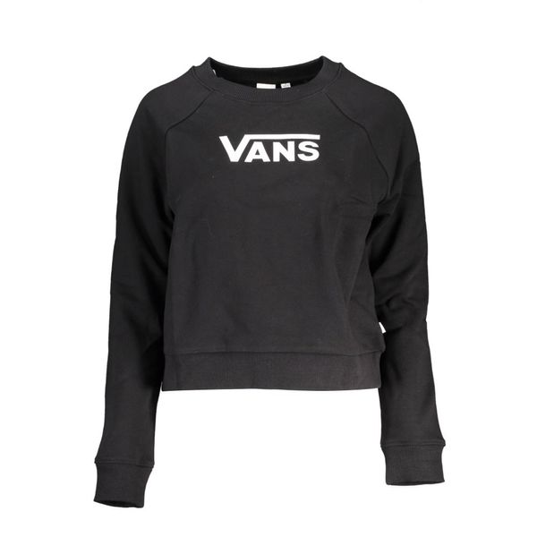 Vans VANS BLACK WOMAN ZIPPED SWEATSHIRT
