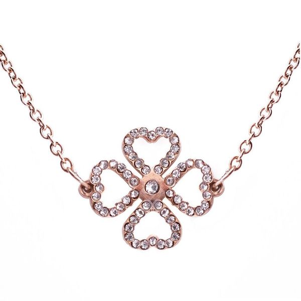 Vuch Vuch ženska ogrlica Liny Rose Gold