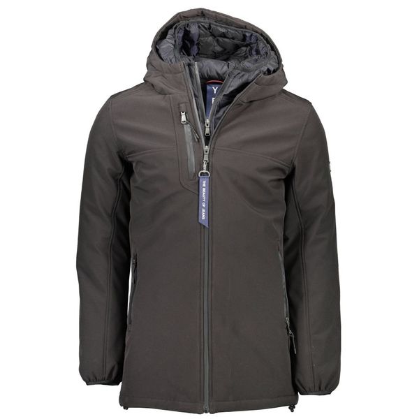 Yes zee YES ZEE MEN'S BLACK JACKET