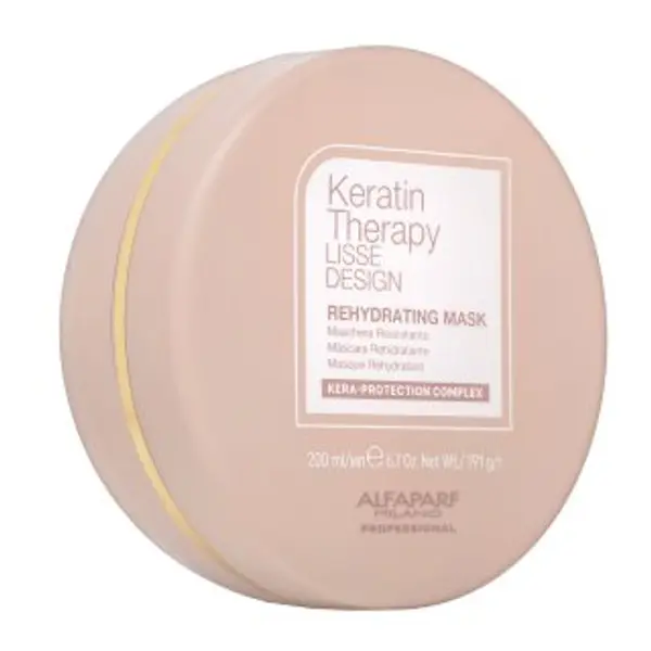 Alfaparf Milano Alfaparf Milano Lisse Design Keratin Therapy Rehydrating Mask hranjiva maska za suhu i oštećenu kosu 200 ml