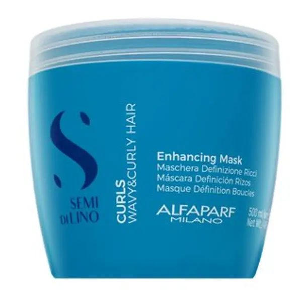 Alfaparf Milano Alfaparf Milano Semi Di Lino Curls Enhancing Mask hranjiva maska za sjaj valovite i kovrčave kose 500 ml