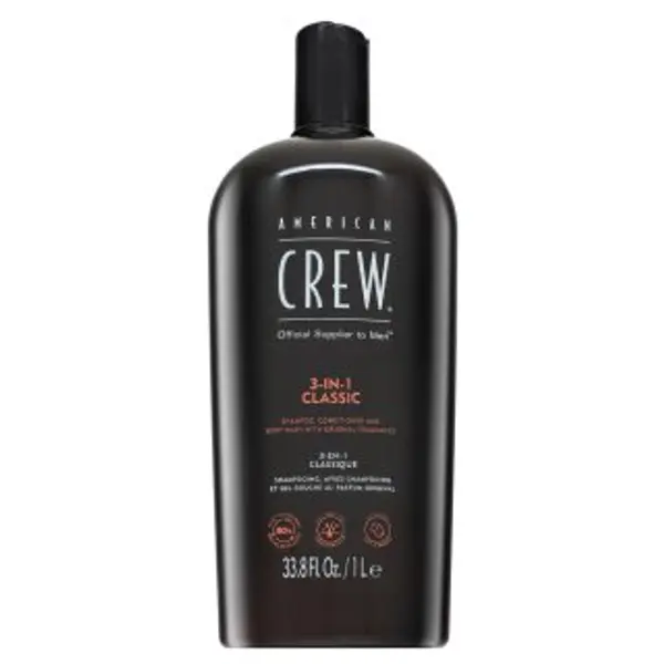 American Crew American Crew 3-in-1 šampón, kondicionér a sprchový gel za svakodnevno korištenje 1000 ml