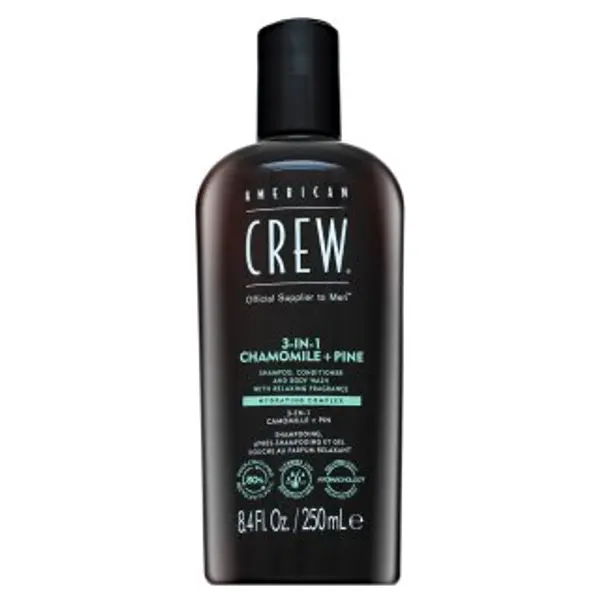 American Crew American Crew 3-in-1 Chamolie + Pine šampón, kondicionér a sprchový gel 250 ml