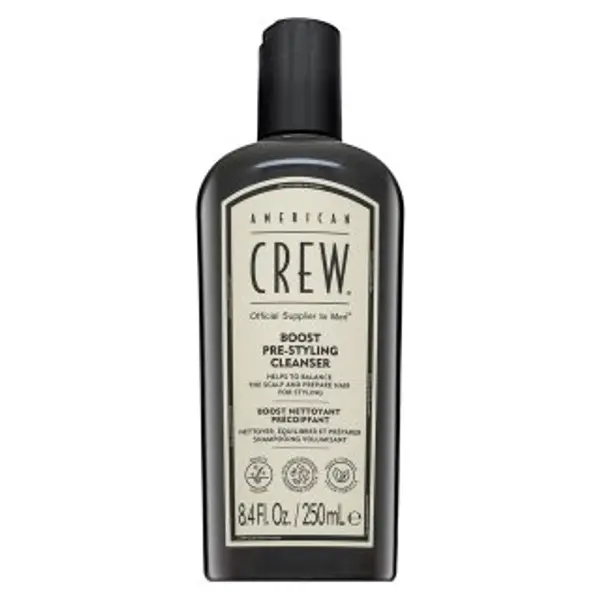 American Crew American Crew Boost Pre-Styling Cleanser učvršćujući šampon za tanku kosu bez volumena 250 ml