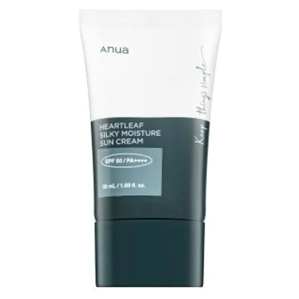 Anua Anua Heartleaf krema za sunčanje Silky Moisture Sun Cream SPF50+ PA++++ 50 ml