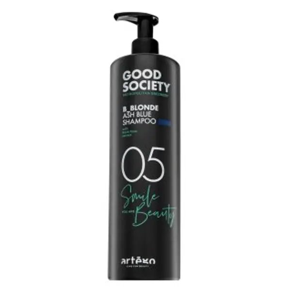 Artègo Artègo Good Society 05 B_Blonde Ash Blue Shampoo neutralizirajući šampon za platinasto plavu i sijedu kosu 1000 ml