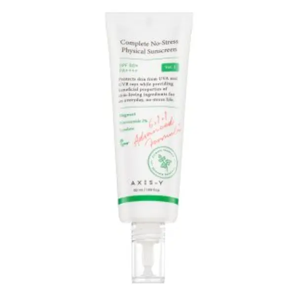 Axis-Y Axis-Y Complete No- Stress krema za sunčanje Physical Sunscreen SPF50 + PA++++ 50 ml