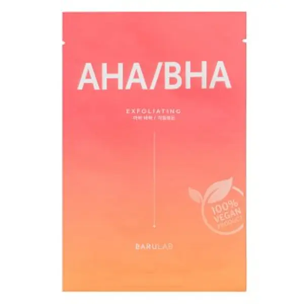 Barulab Barulab The Clean Vegan platnena maska Mask AHA/BHA 23 g