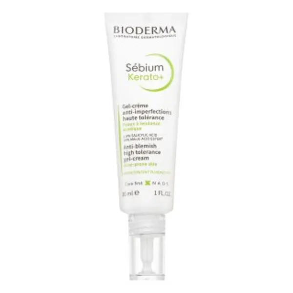 Bioderma Bioderma Sébium gel krema Kerato+ Anti-Blemish High Tolerance Gel-Cream 30 ml